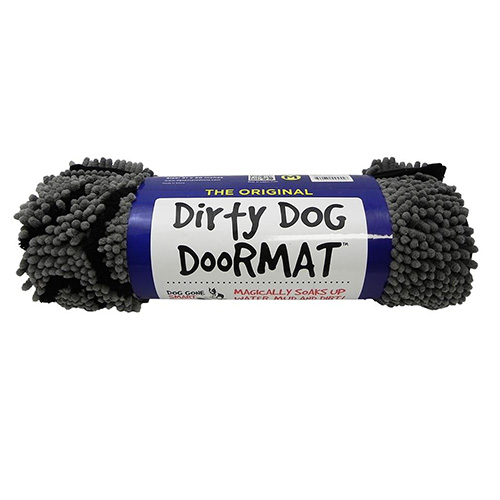 DGS Dirty Dog Doormat Mist Grey