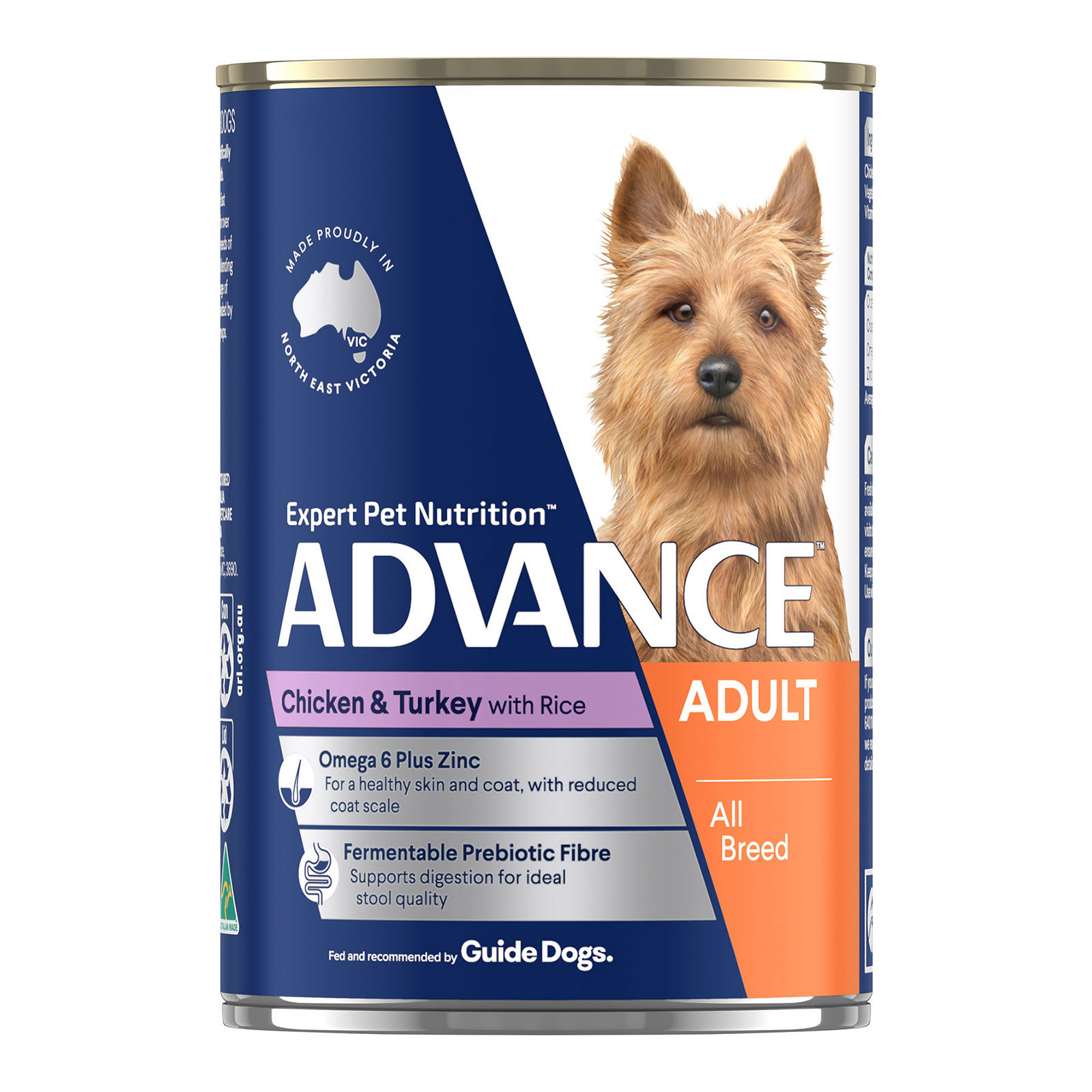 Buy Advance Adult All Breed Chicken Turkey And Rice Wet Dog Food Online