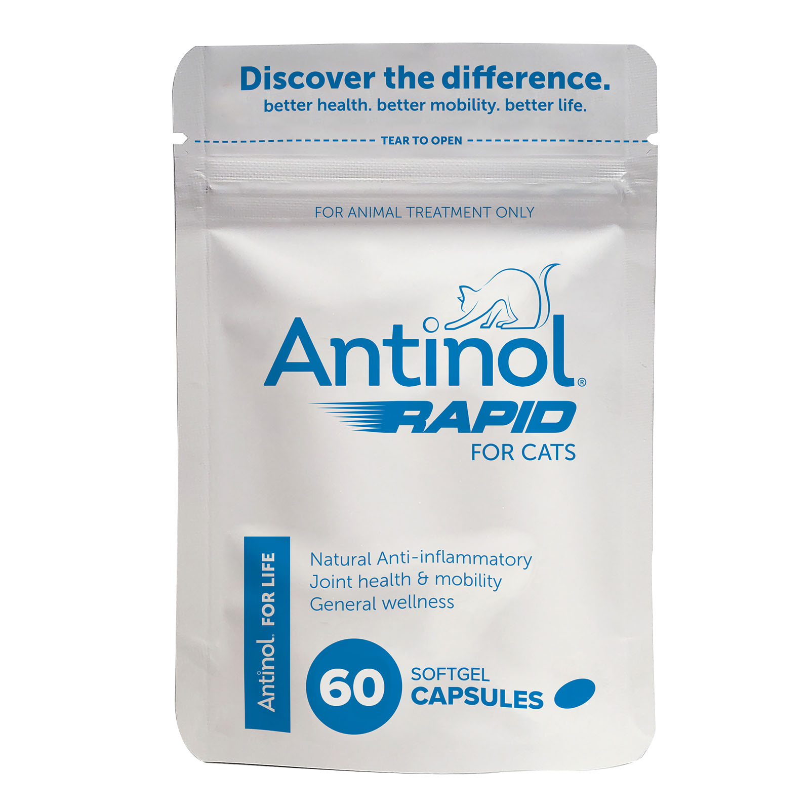 Anti inflammatories clearance for cats