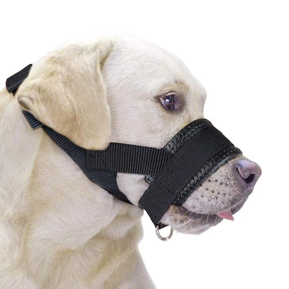 Buy Beau Pets Adjustable Nylon Muzzle Black Medium Online