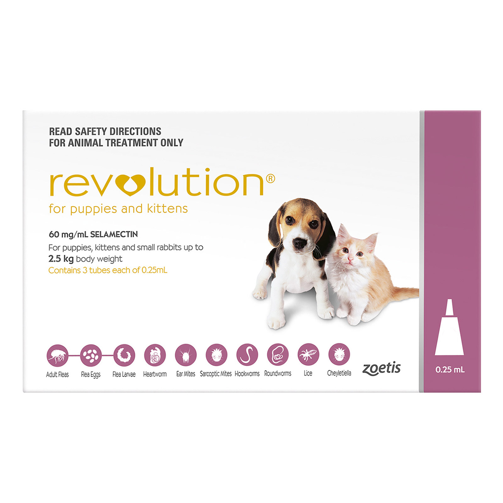 Revolution dog hot sale flea tick heartworm