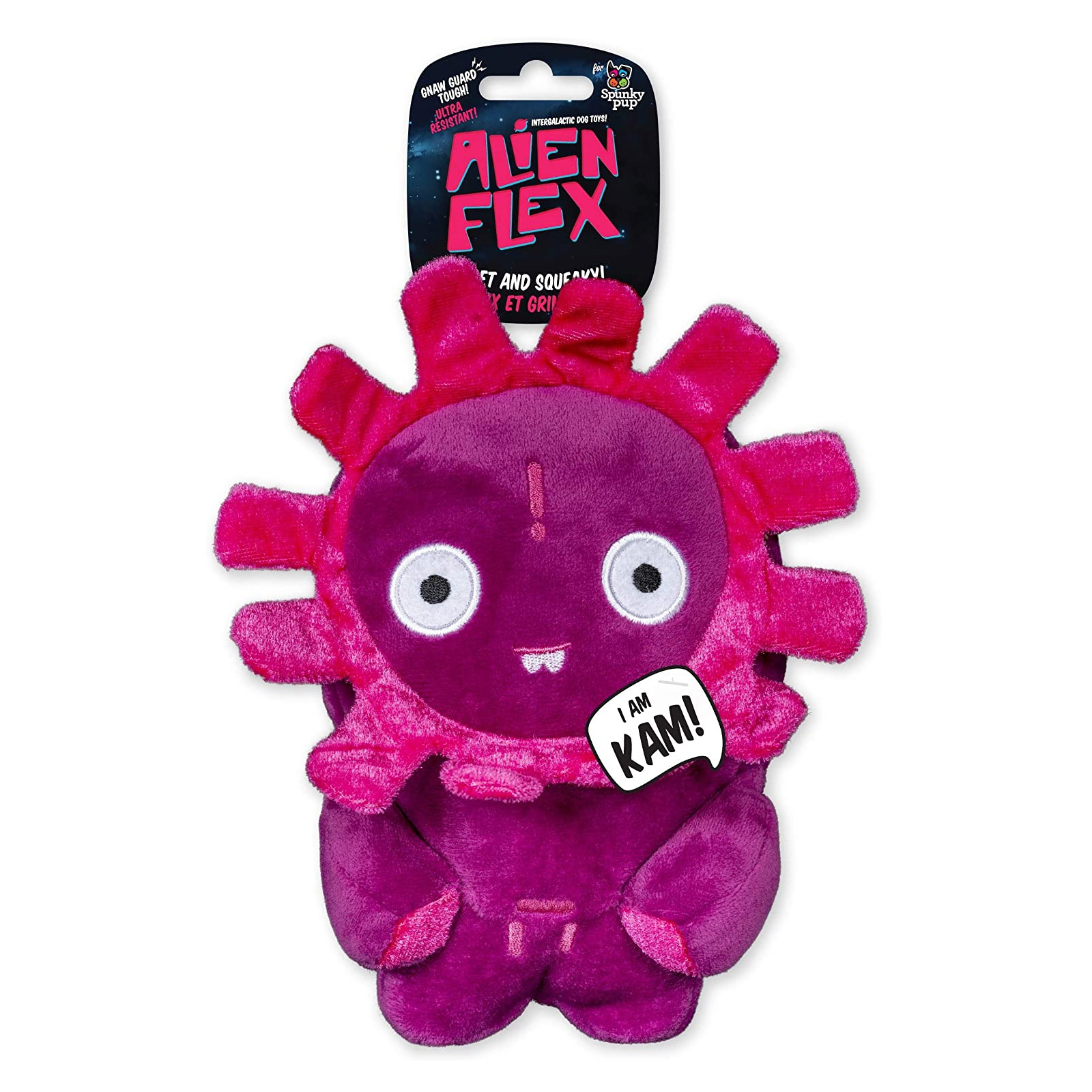 Alien flex sales dog toy