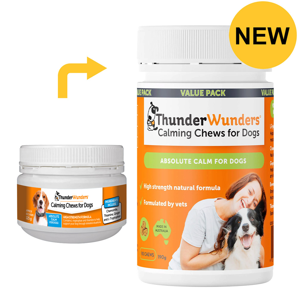 Thunder wonder sale calming chews