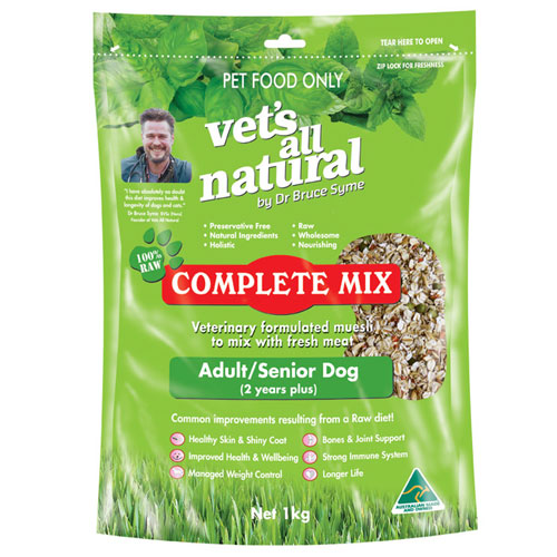 Vets all natural sales dog food