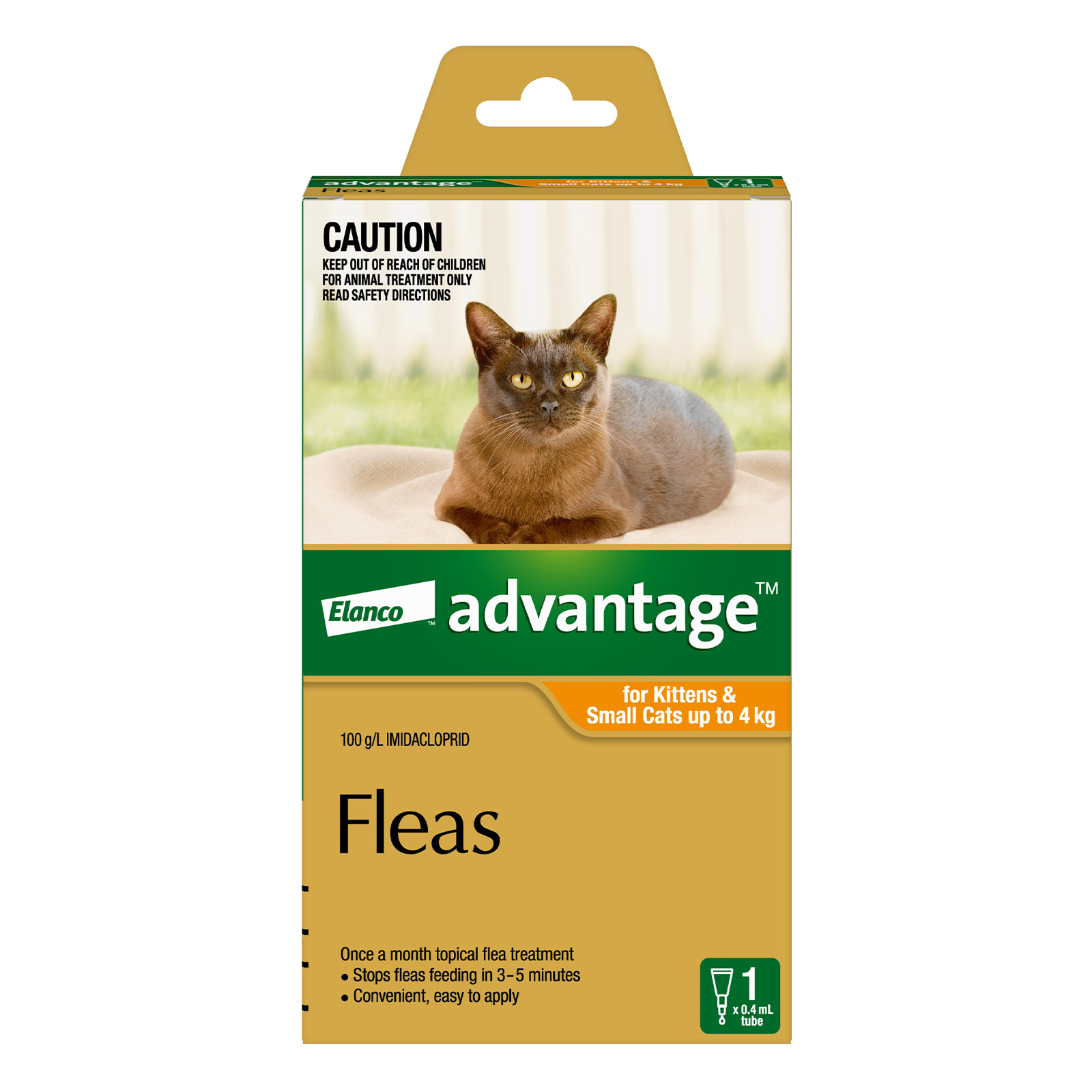 Advantage flea drops for clearance cats