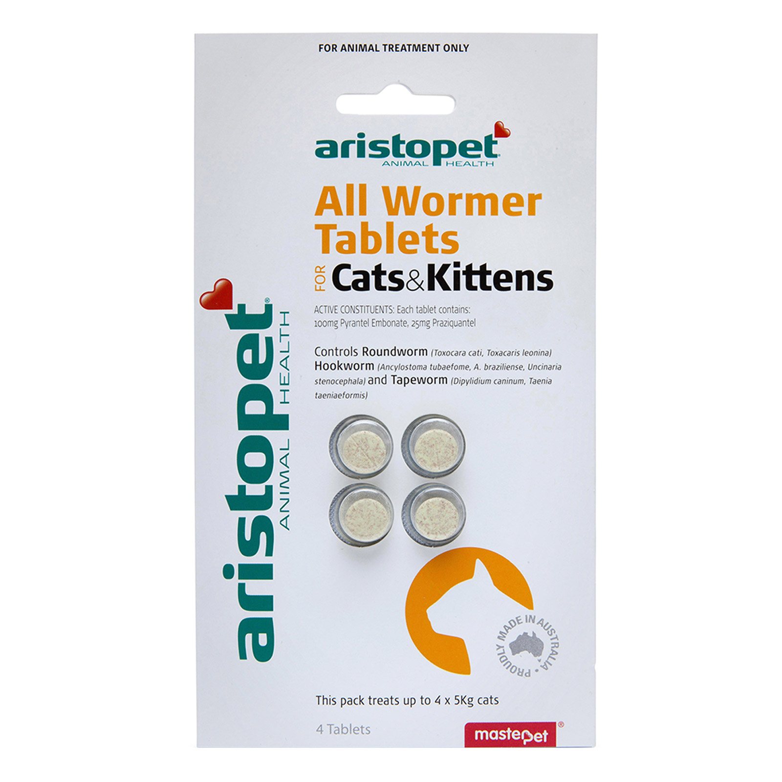 Aristopet all wormer paste 2025 for cats & kittens