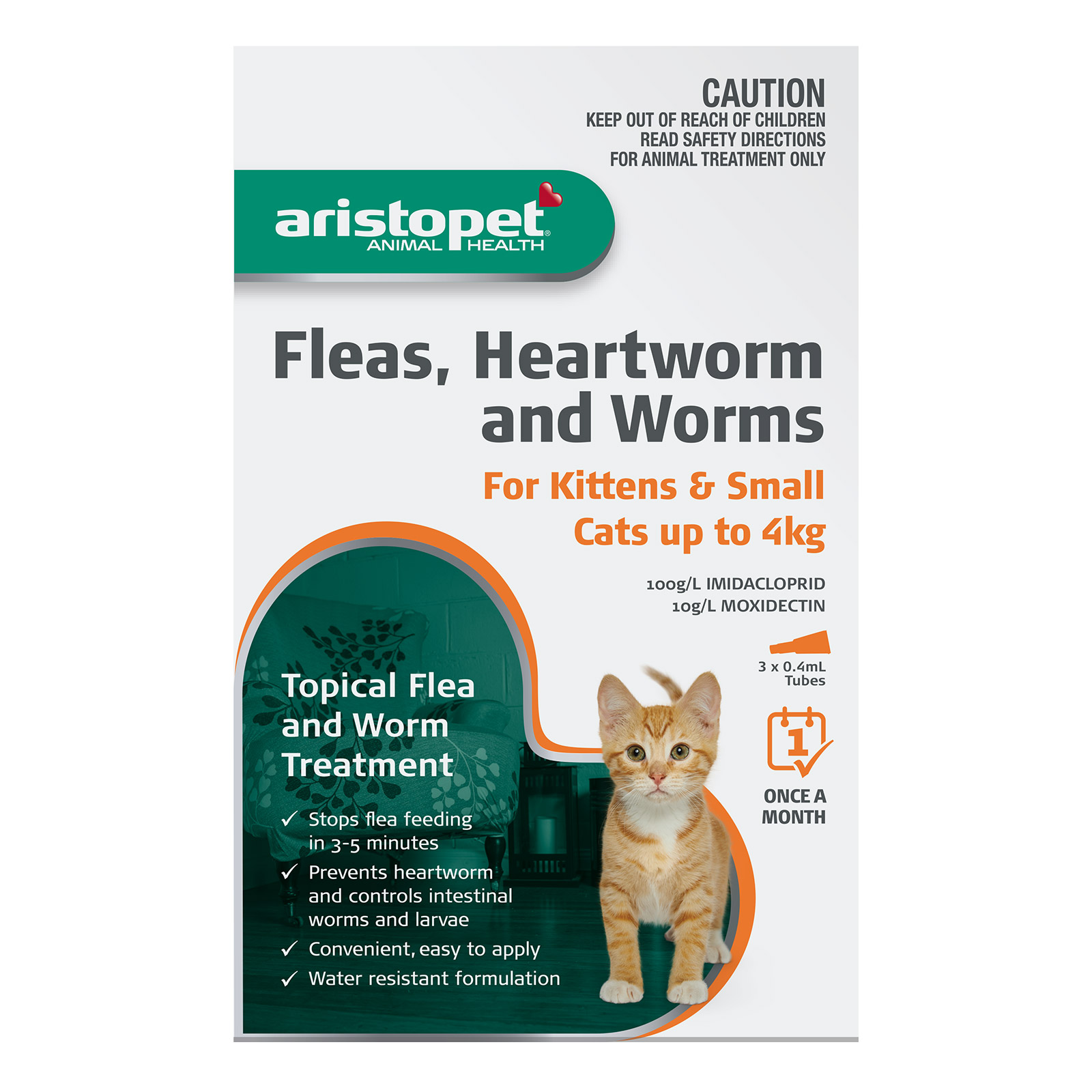 Aristopet all wormer paste shop for cats & kittens