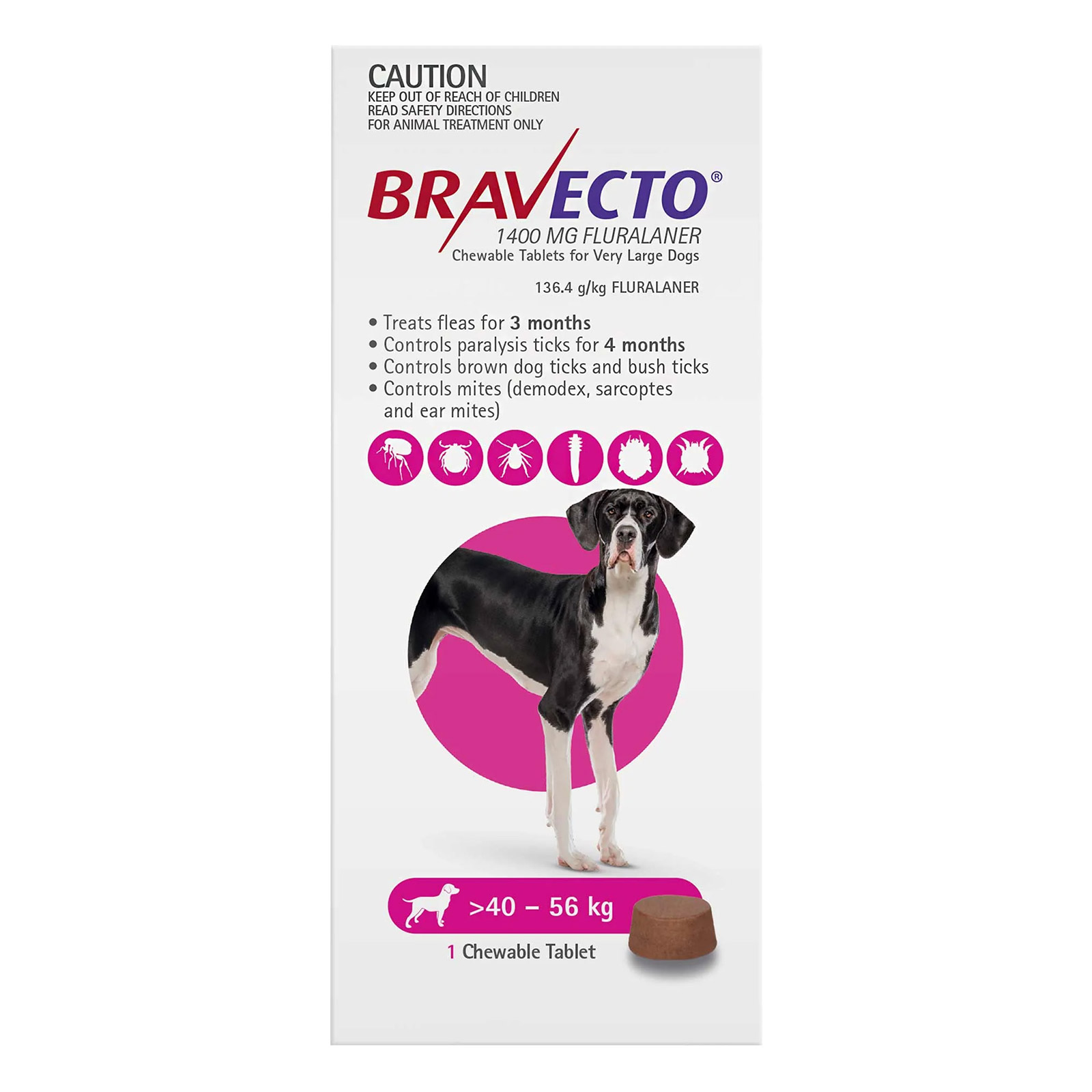 Cheapest bravecto for large hot sale dogs