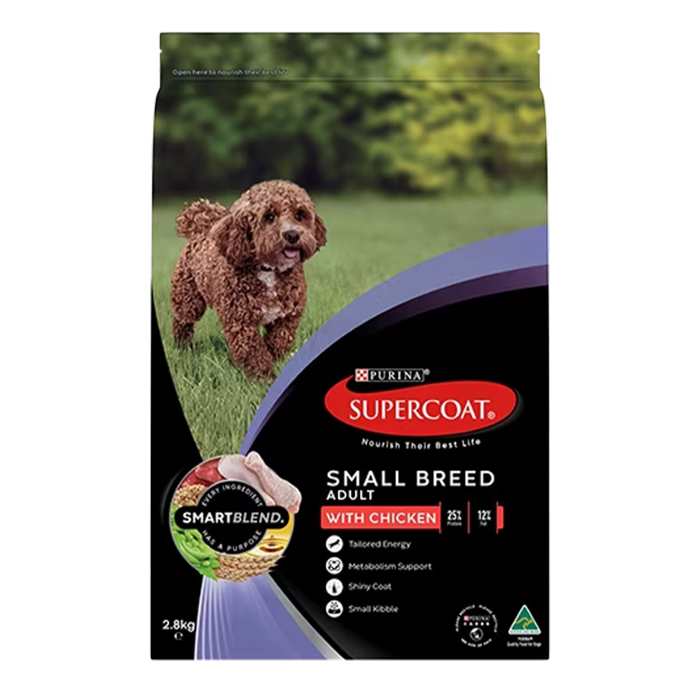 Supercoat Smartblend Adult Small Breed With Chicken Dry Dog Food