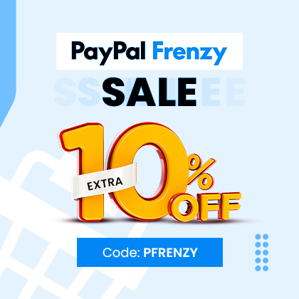 Paypal Frenzy Sale