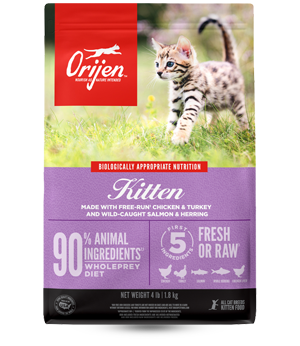 Orijen Biologically Appropriate Dry Cat Food Kitten