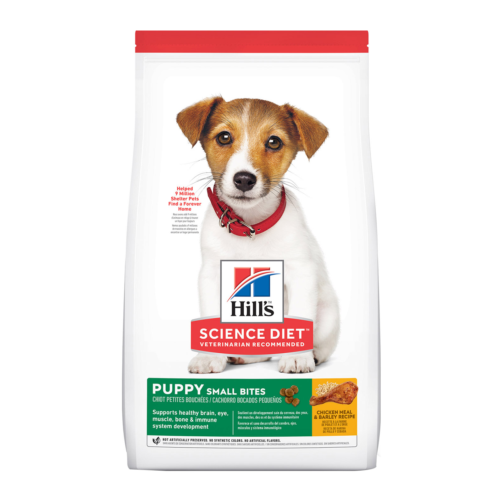 Hills Science Diet Puppy Small Bites Chicken & Barley Dry Dog Food - $33.24