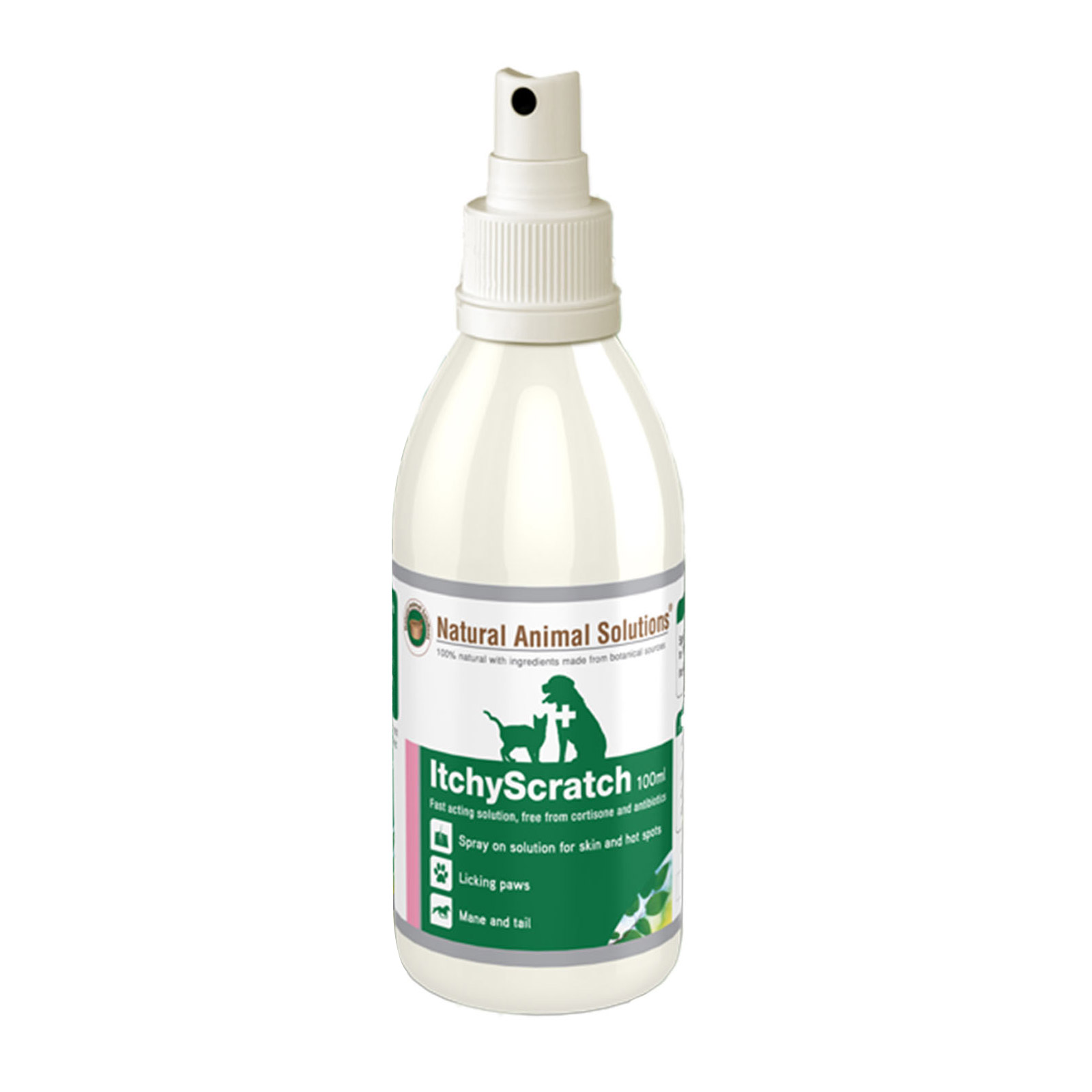 skin for itchy solution Solutions  VetSupply Itchy 100ml Natural Animal Scratch