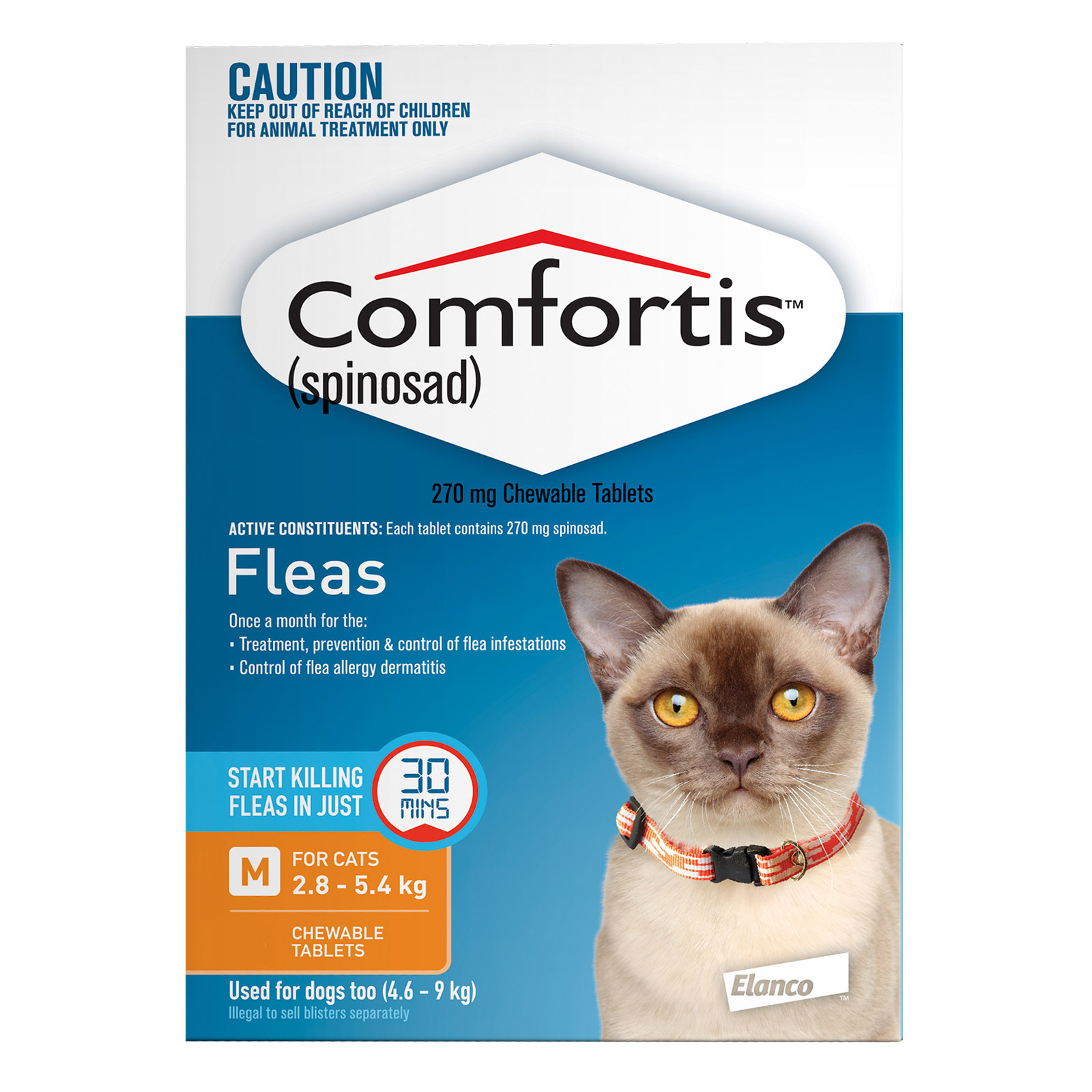 Cheap Comfortis for Cats Buy Comfortis Chewable Flea Tablets for Cats