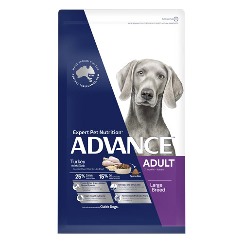 Buy Advance Adult Large Breed Turkey With Rice Dry Dog Food Online ...