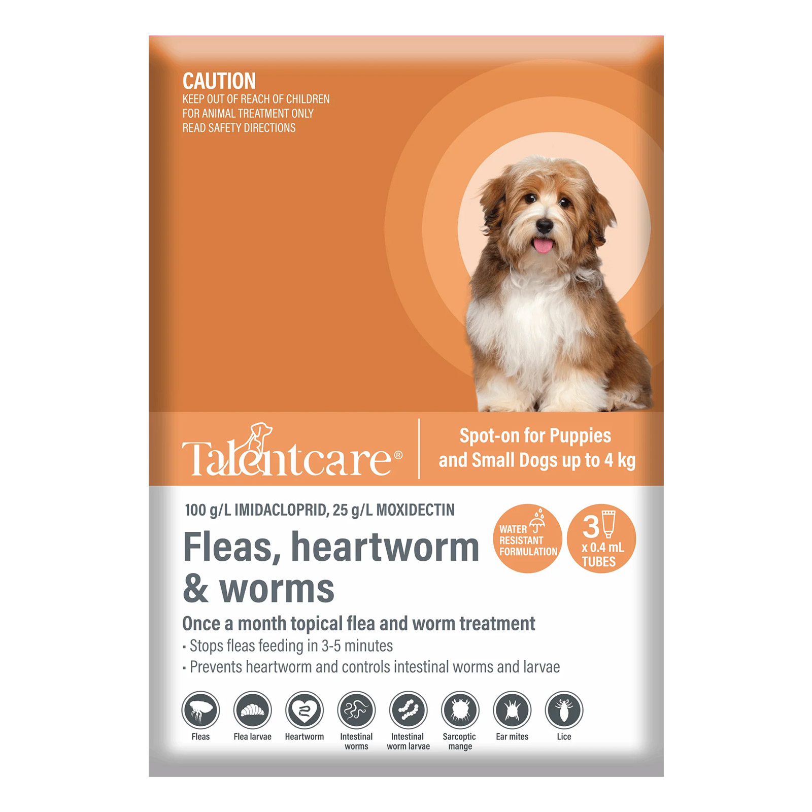 talentcare-spot-on-dog-fleas-heartworm-worms-treatment