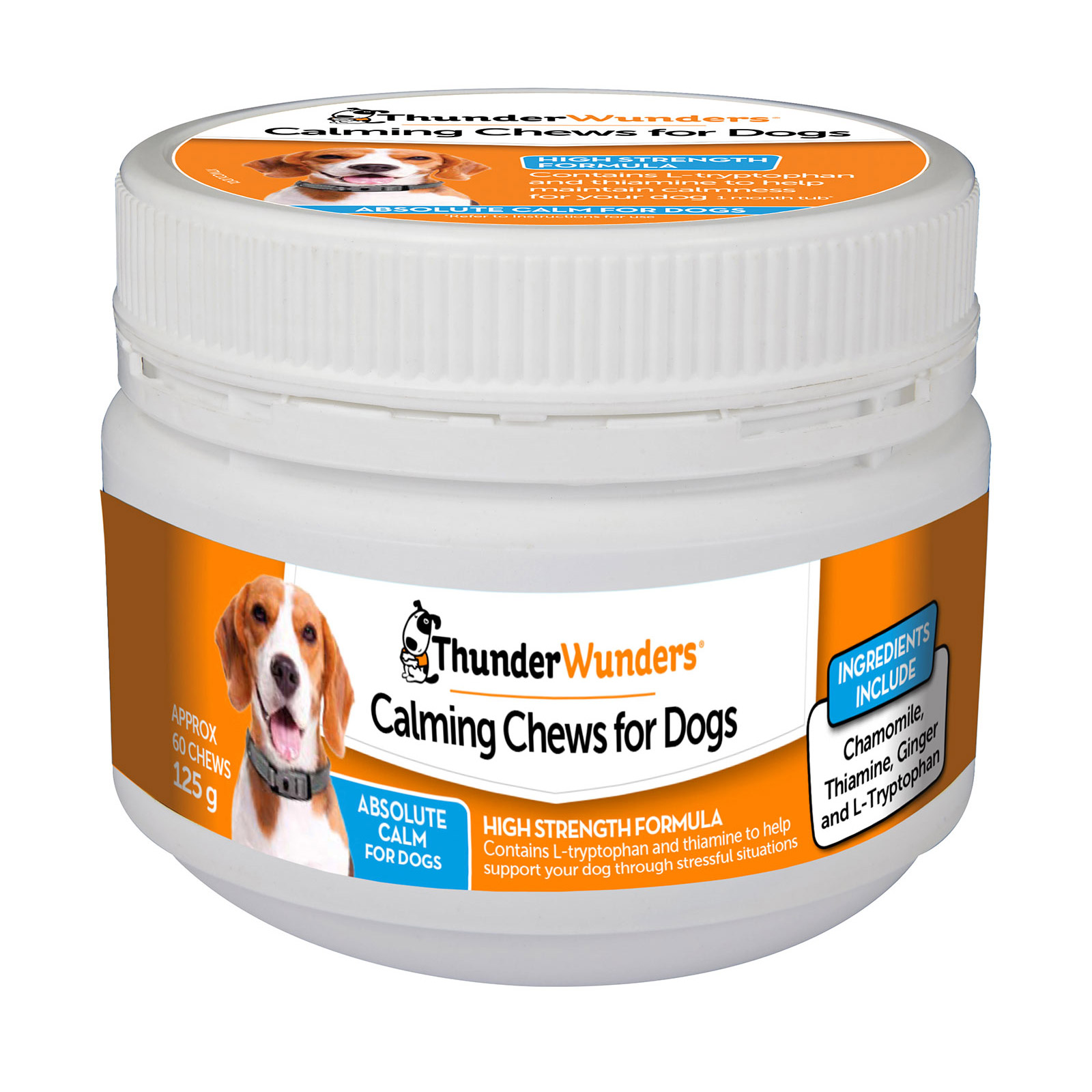 Buy Thunder Wunder Calming Chews For Dogs 125 gm Online